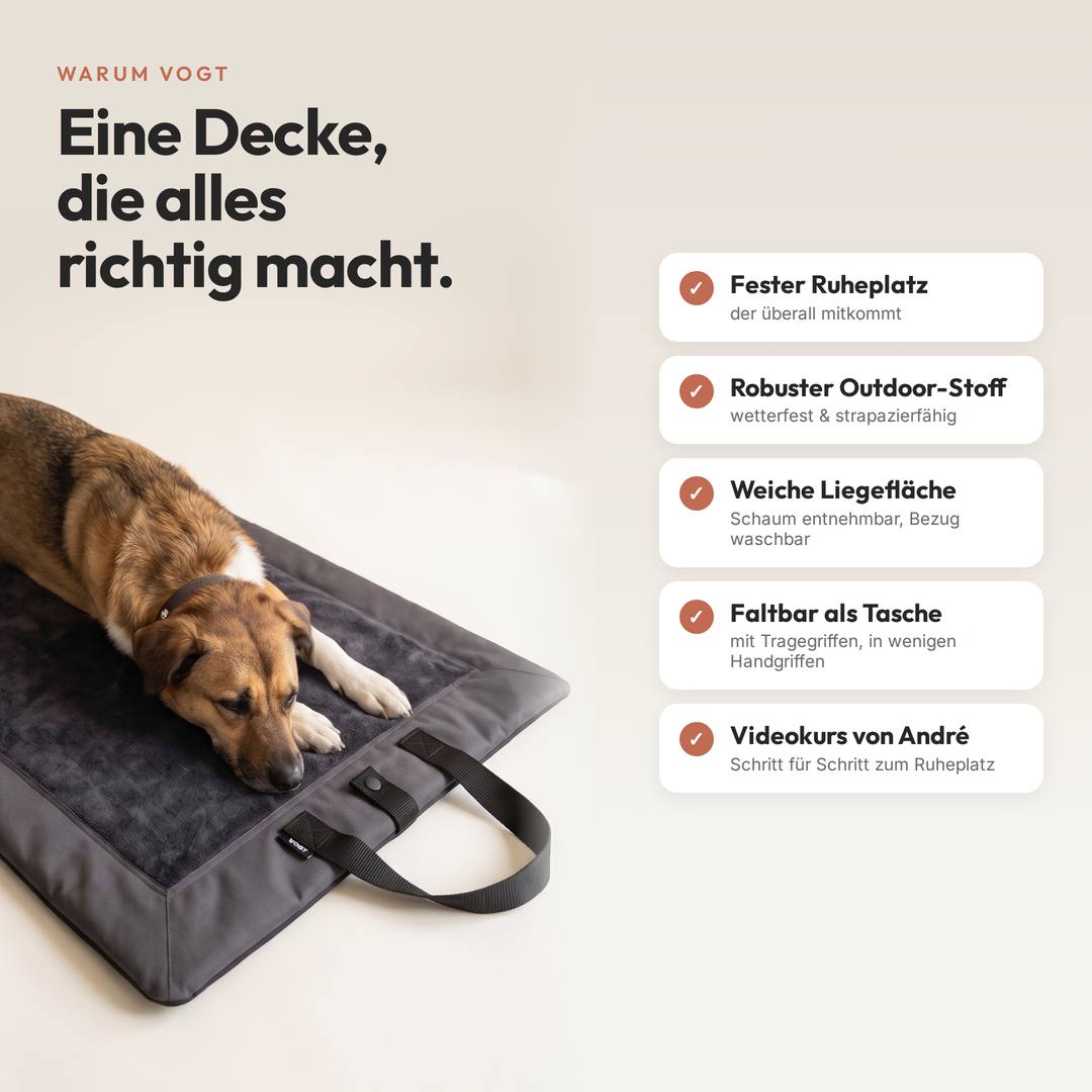 VOGT-Ruhedecke Detailansicht