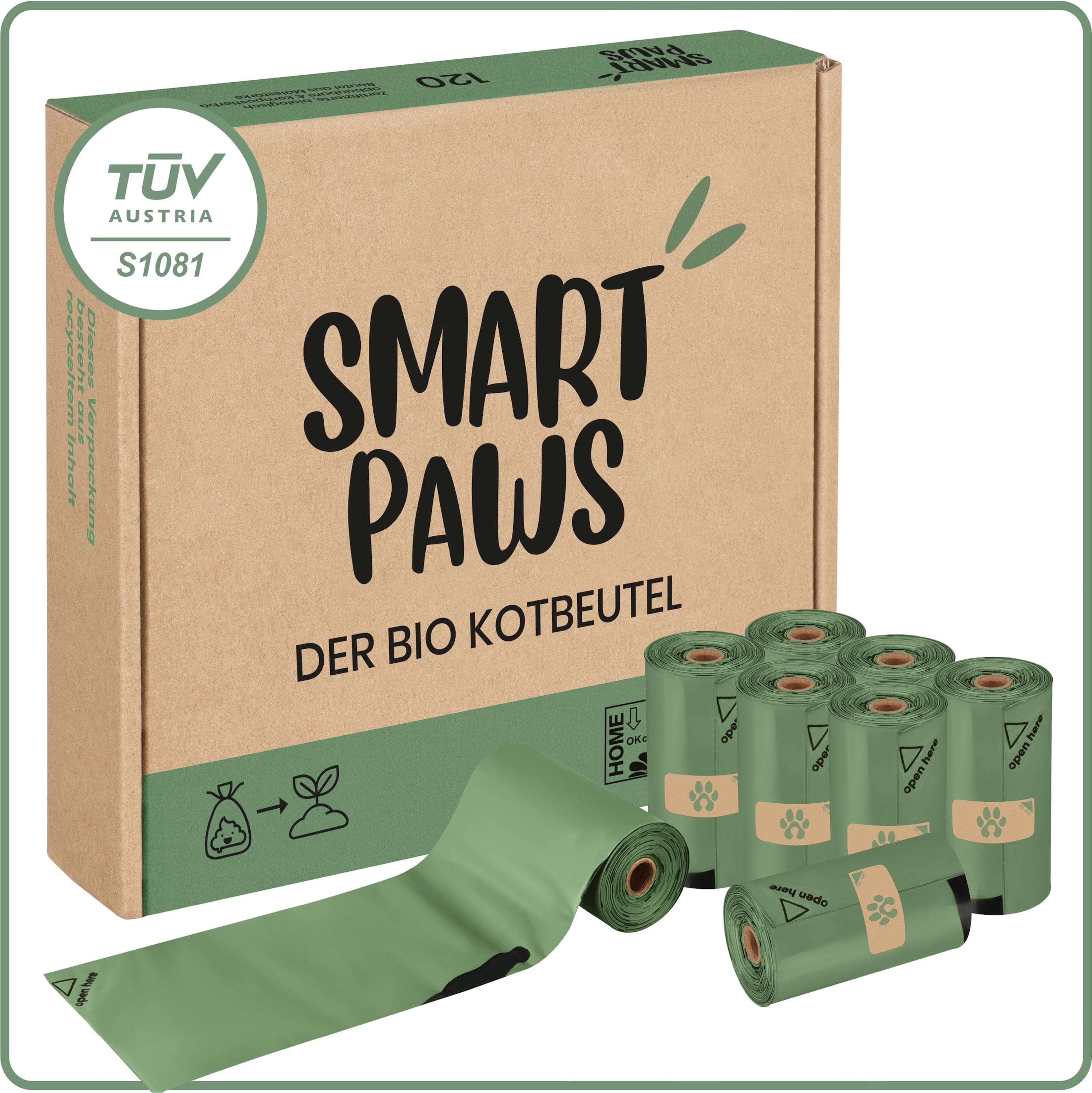 Smart Paws - Bio Kotbeutel Kotbeutel Smart Paws