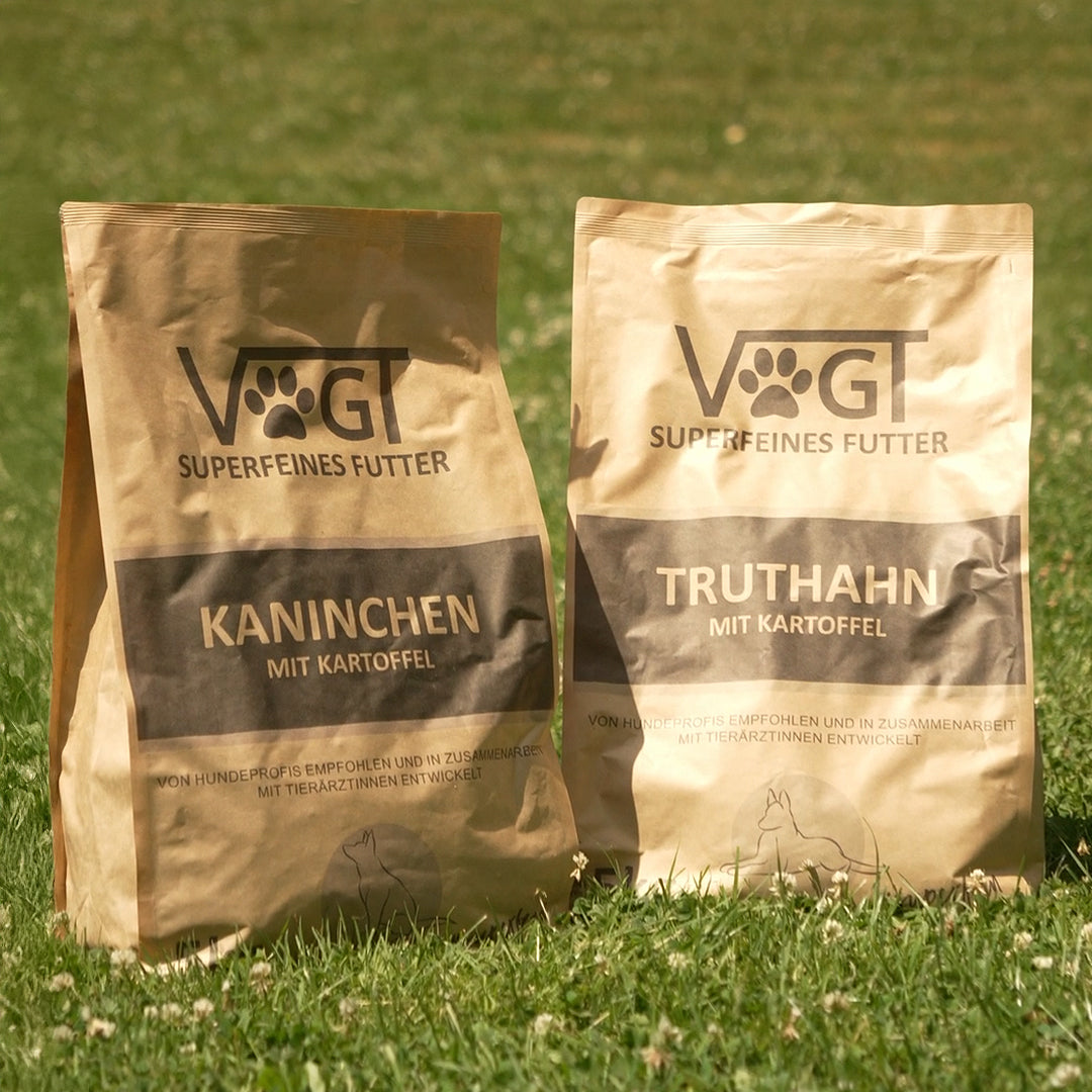 VOGT Superfeines Futter – Das Original - Alles drin, was dein Hund braucht
