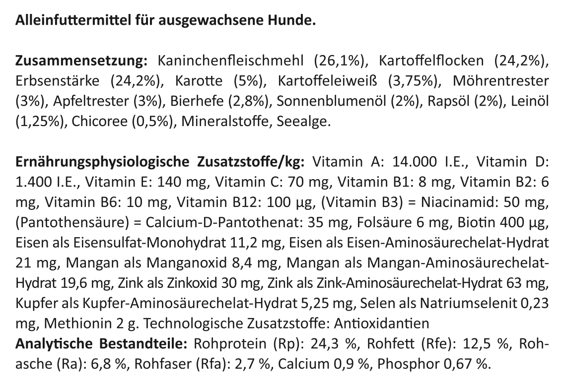 superfeines Hundefutter