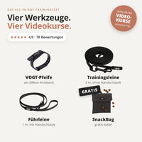 VOGT Trainingsset: Vier Werkzeuge, vier Videokurse