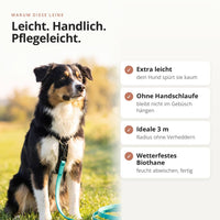 VOGT-Trainingsleine – Leicht, handlich und pflegeleicht aus Original Biothane